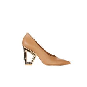 Cult Gaia 'Aster' Brown Pump Size 6